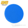 Honeycomb shape convex backing buffing pad